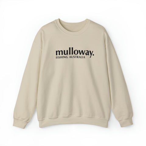 Mulloway Fishing Australia Emblem T-Shirt Black